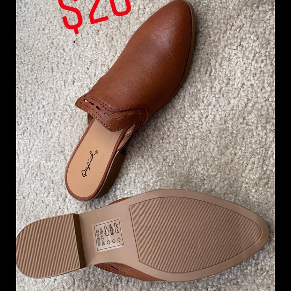 Never worn flats